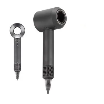 Pi bon seche cheve thermostatic pou gason: chalè reglabl & vitès pou manier pafè